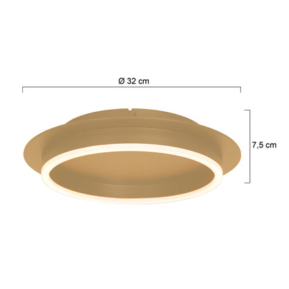 ronde-gouden-plafonniere-metaal-glas-steinhauer-ringlux-variant-image7