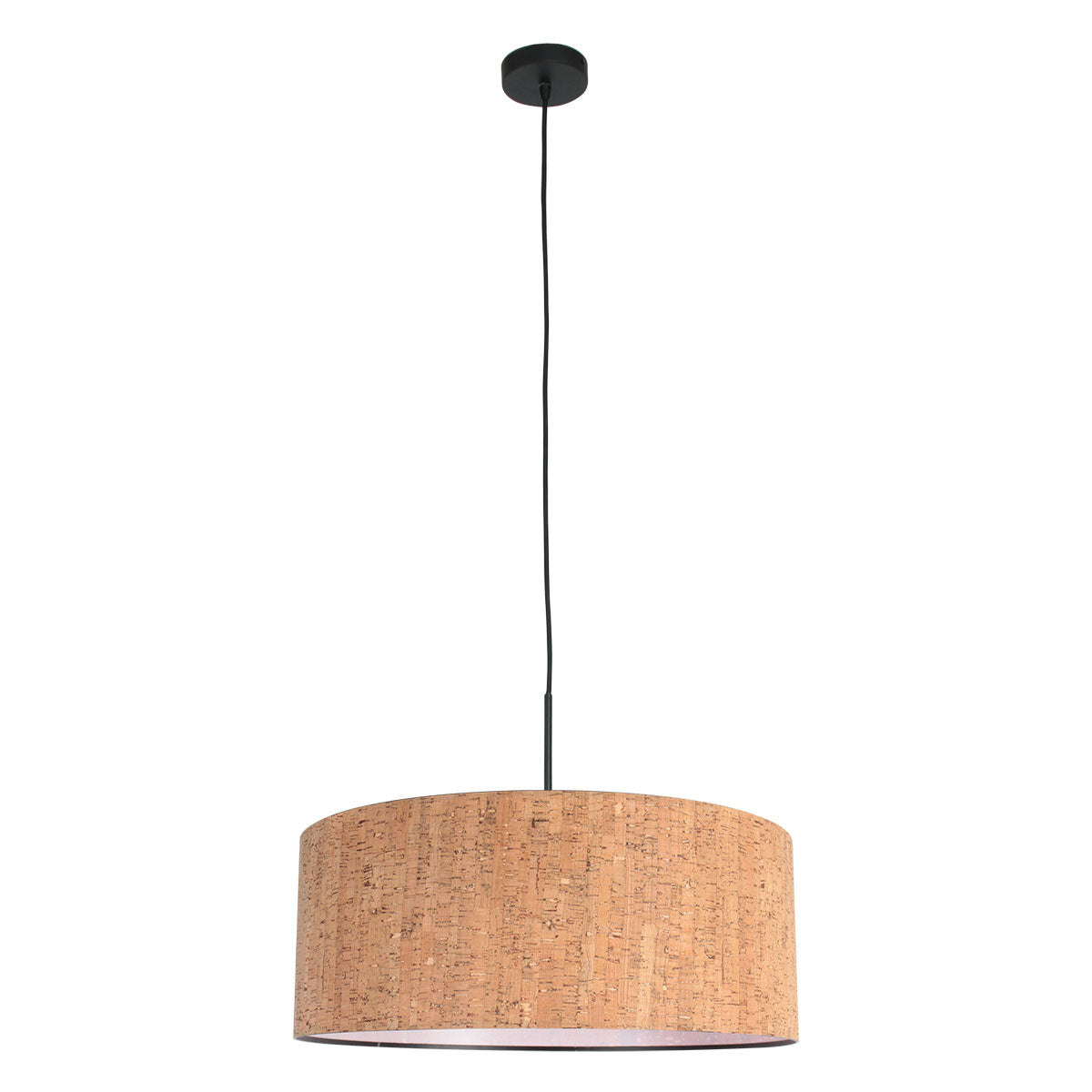Висяща лампа с корков абажур Steinhauer Sparkled Light – изображение 1