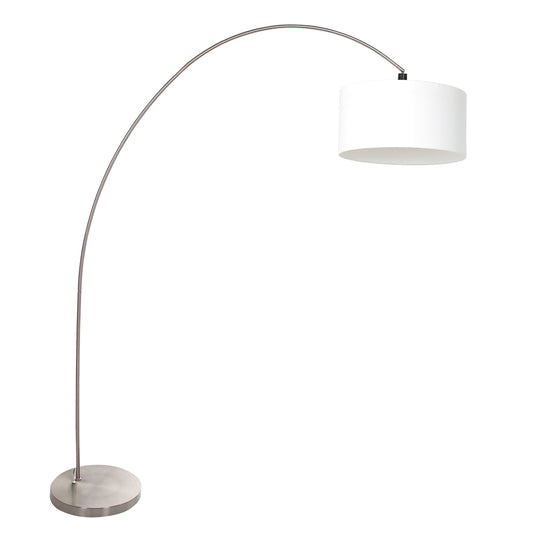 stalen-klassieke-booglamp-met-witte-lampenkap-mexlite-solva-main-image