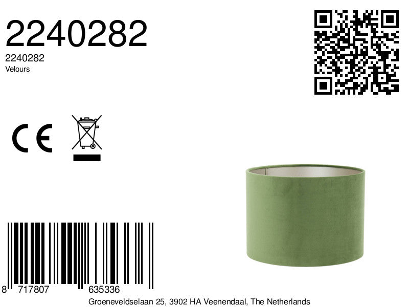 cilindervormige-groene-lampenkap-light-living-velours-variant-image8a