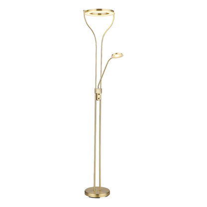 2-lichts-messing-vloerlamp-ringvormig-globo-ebro-main-image