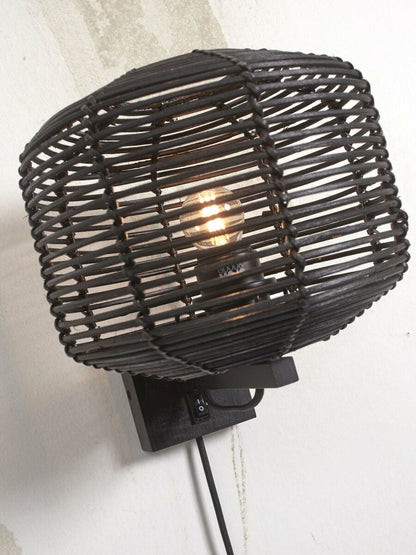 wandlamp-rond-bohemian-zwart-rotan-good-mojo-tanami-variant-image5