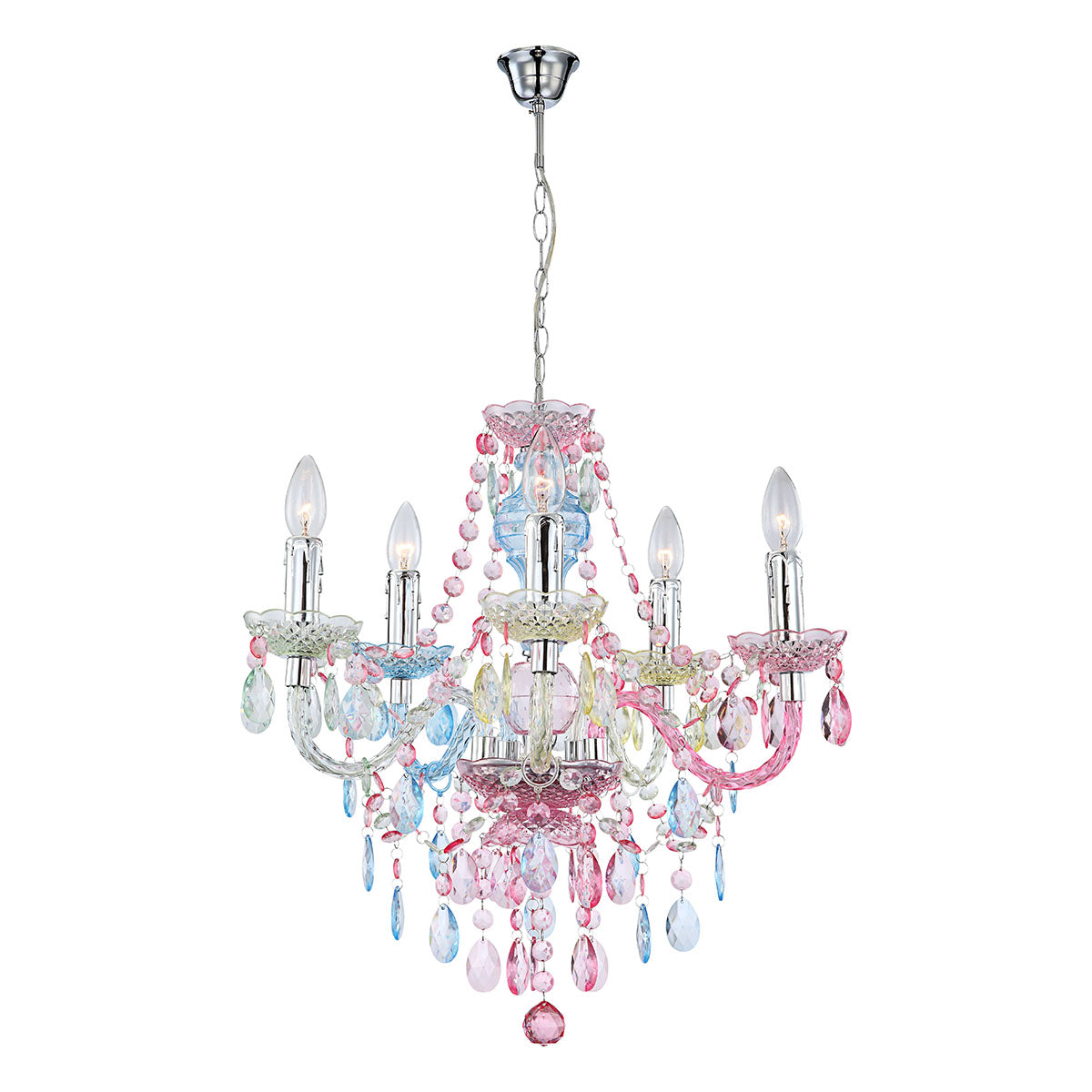 5-lichts-kroonluchter-barok-chroom-pastel-globo-nevada-main-image