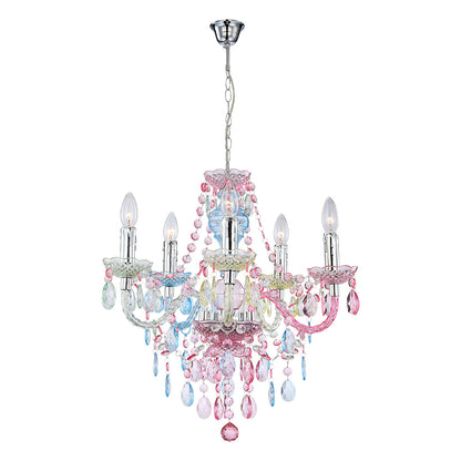 5-lichts-kroonluchter-barok-chroom-pastel-globo-nevada-main-image