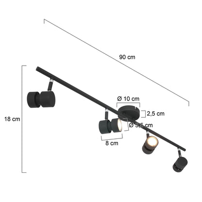moderne-zwarte-metalen-plafonniere-steinhauer-natasja-led-variant-image7