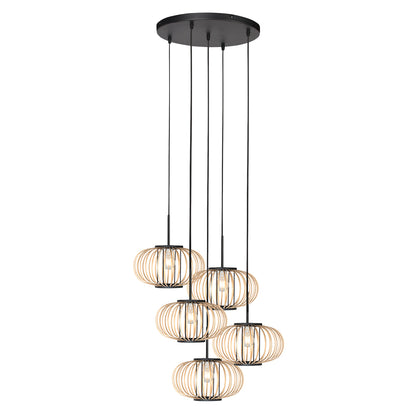 zwarte-hanglamp-met-vijf-bamboekappen-mexlite-haloswap-variant-image1