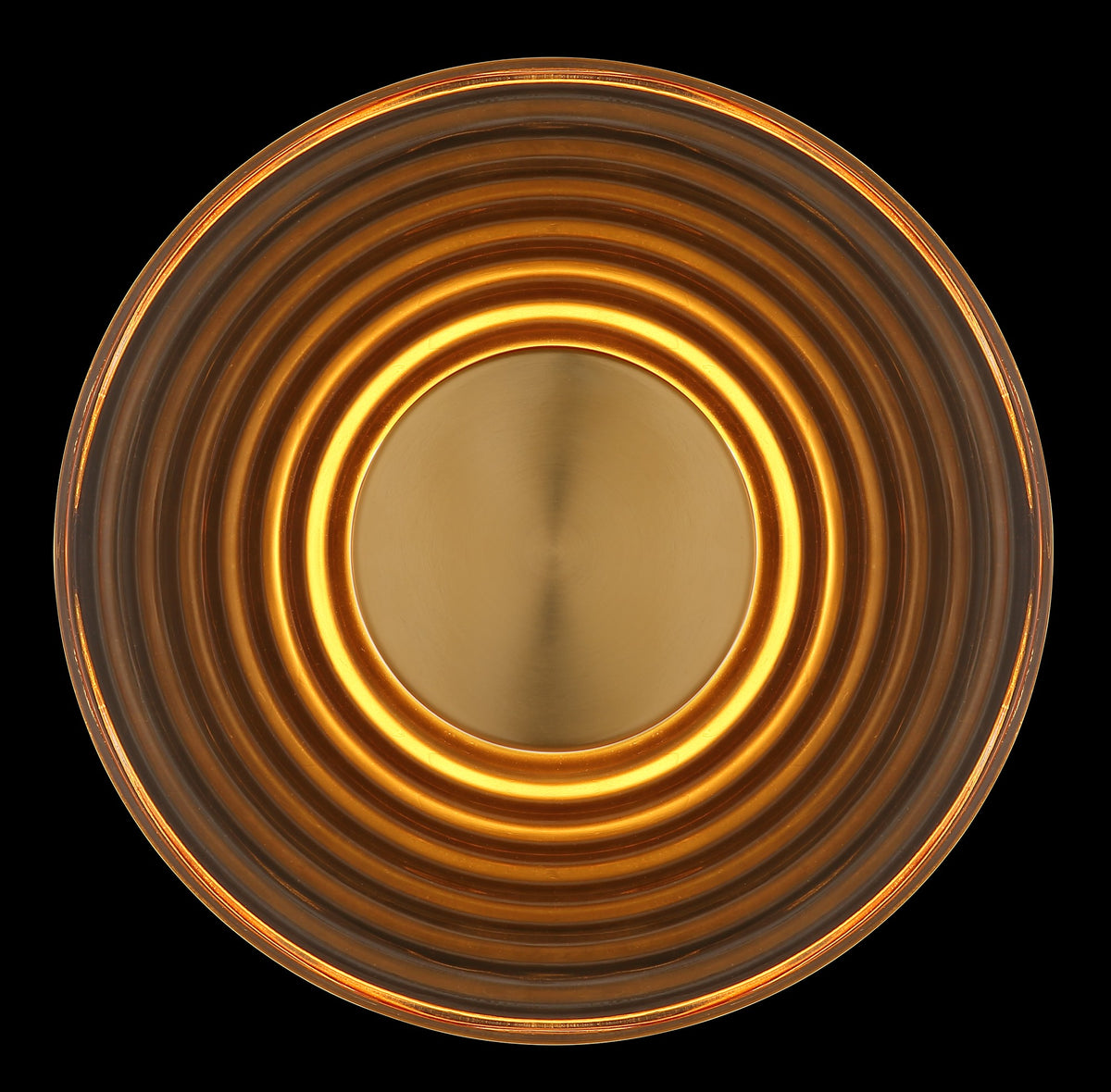 Lampada da parete LED in vetro color ottone affascinante – immagine 4