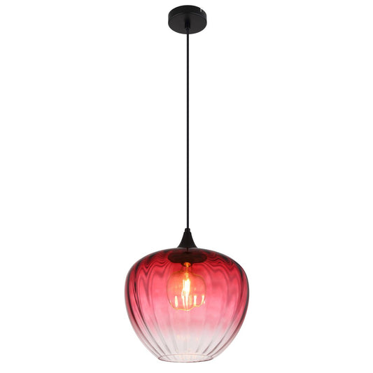 moderne-rode-pendel-lamp-met-glazen-kap-sander-main-image