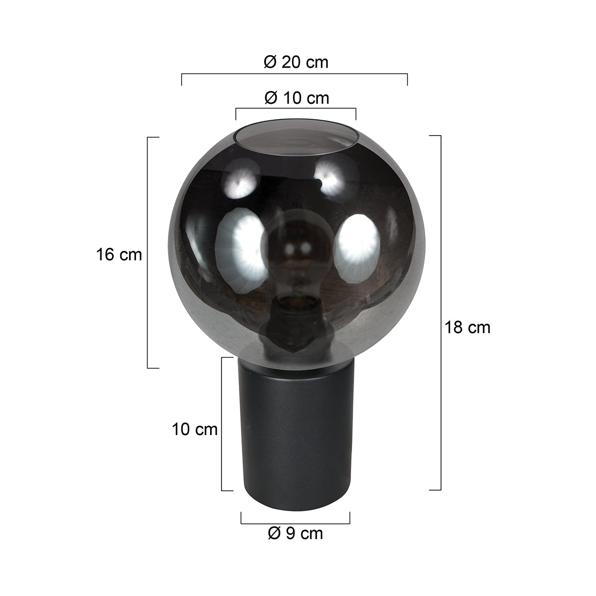 zwarte-bol-tafellamp-van-rookglas-steinhauer-bloeba-variant-image7