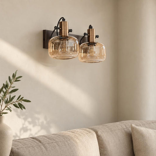 dubbele-bronzen-wandlamp-glas-steinhauer-glaslic-ai-sfeer_image