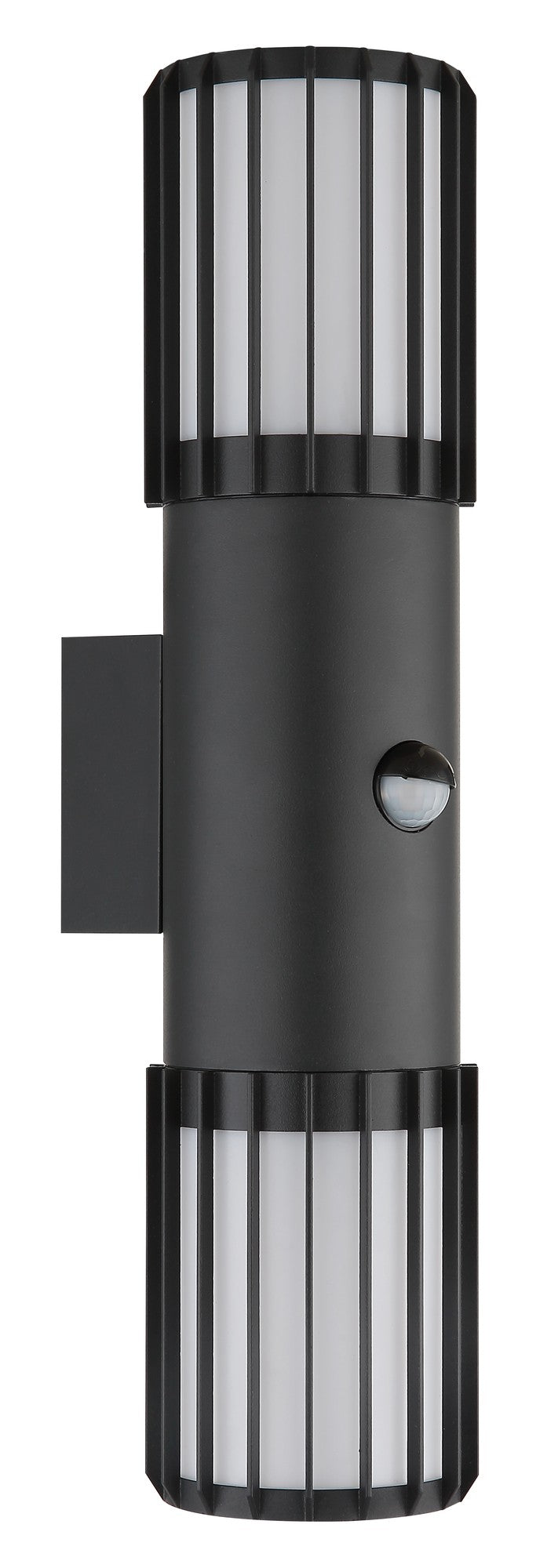 Modern antracitfärgad aluminium utomhusvägglampa – bild 1