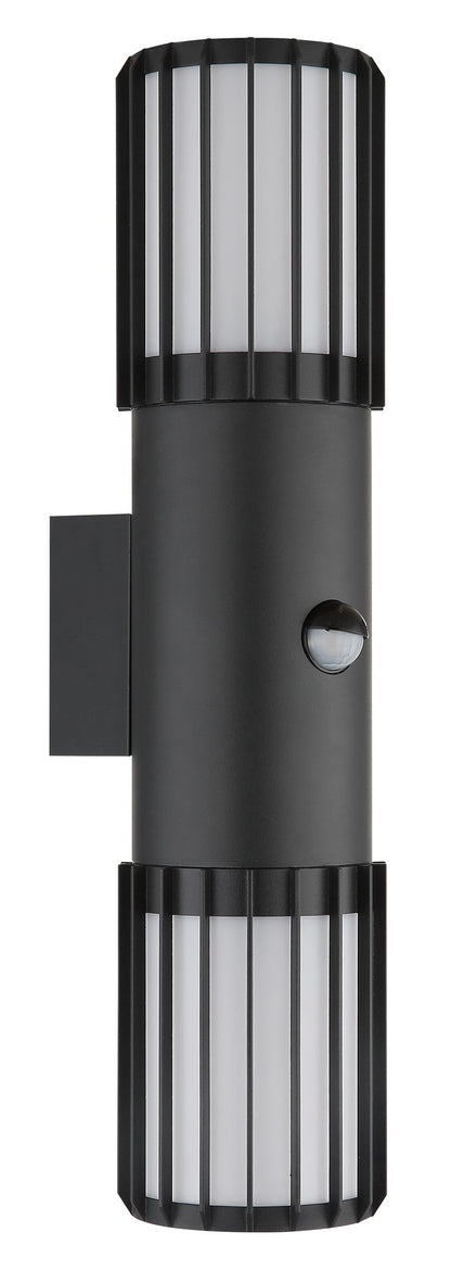Modern antracitfärgad aluminium utomhusvägglampa – bild 1