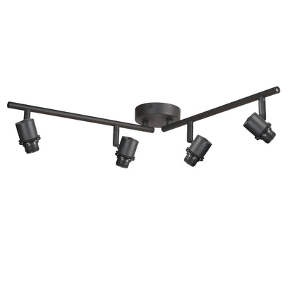 Mexlite Bambus 4-Light Black Spot – image 1