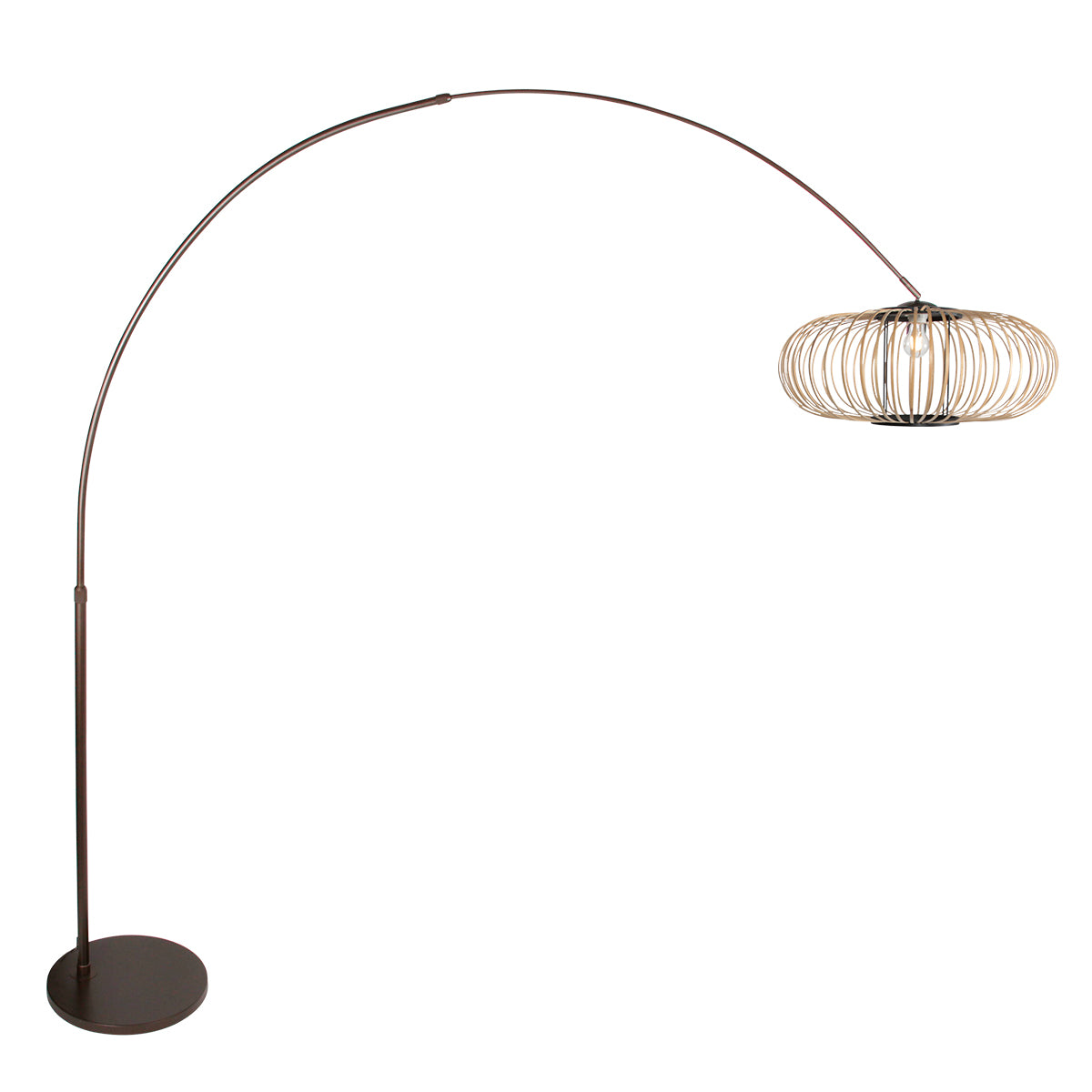 cacao-booglamp-met-creme-bamboe-kap-en-grote-reikwijdte-steinhauer-sparkled-light-main-image