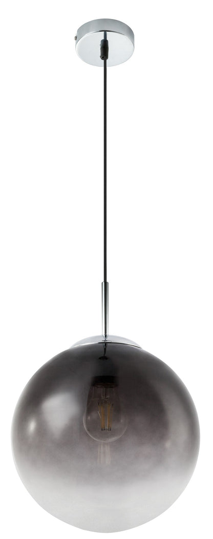 Candelabro de vidro cromado com caráter – imagem 1
