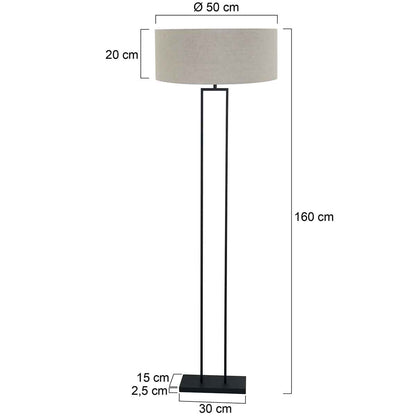 zwarte-moderne-vloerlamp-met-beige-lampenkap-steinhauer-stang-variant-image7