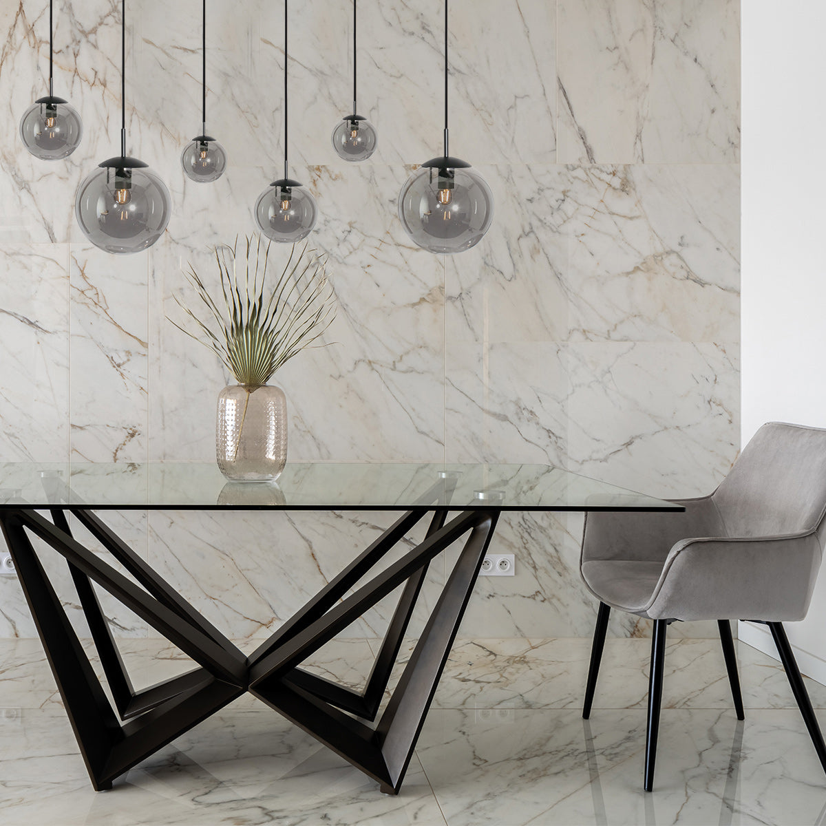 Steinhauer Bollique 6-Light Pendant Lamp – lifestyle image