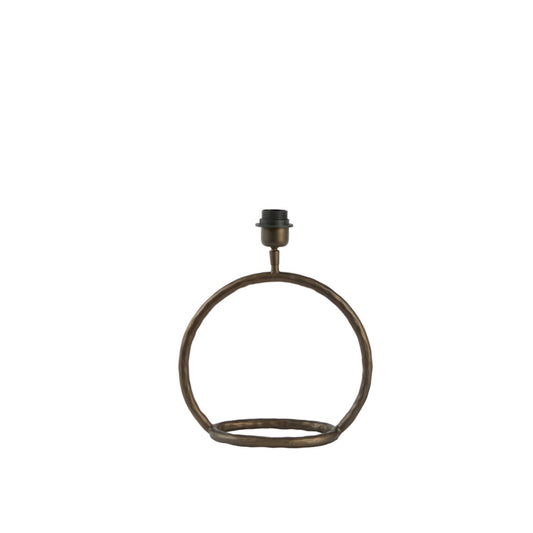 Lille bronzefarvet metal lampestander Light & Living Elioro