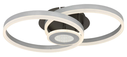Střední hliníková LED stropní lampa – obrázek 8