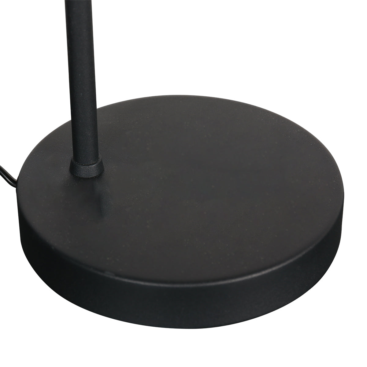 Čierna stolová lampa s okrúhlym bambusovým tienidlom Mexlite Bambus – obrázok 6