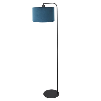 zwarte-vloerlamp-met-blauwe-velours-kap-steinhauer-stang-variant-image1