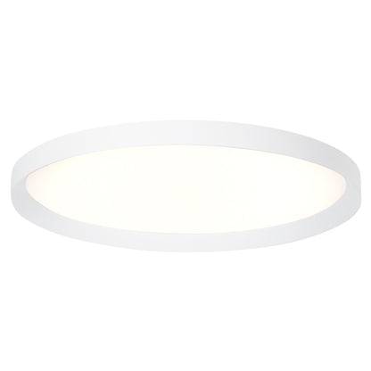 Biała okrągła plafoniera LED Steinhauer Flady Ø 50 cm