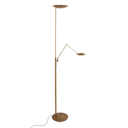 bronzen-vloerlamp-met-uplight-en-leesarm-steinhauer-daphne2-main-image