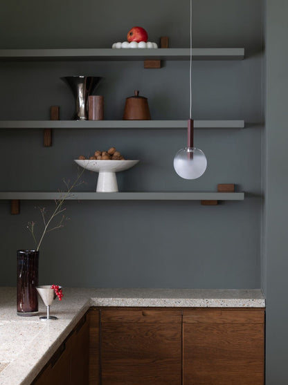 Candeeiro pendente bordeaux atemporal It's About RoMi Murano – imagem 6