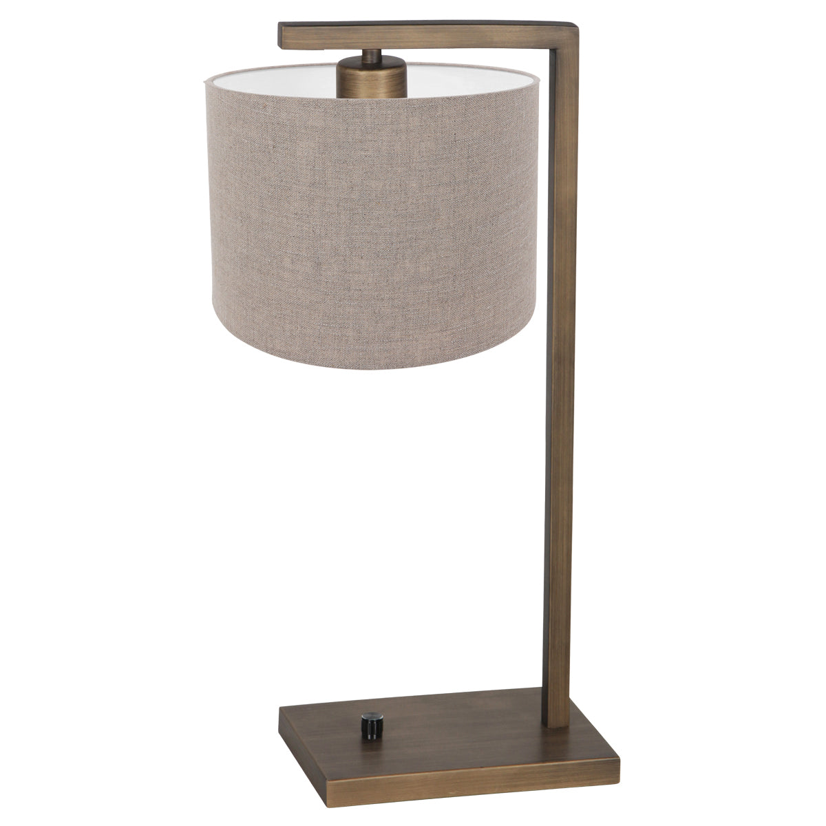 bronzen-tafellamp-met-grijs-linnen-en-zachte-textuur-steinhauer-stang-variant-image1