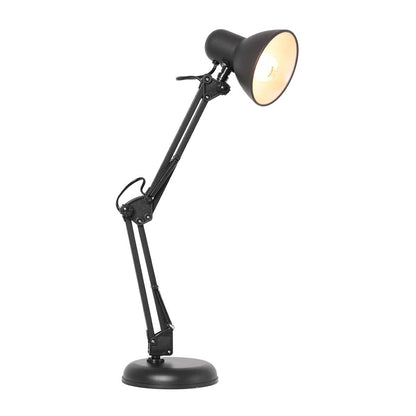 Mexlite Study flexibel svart bordslampa – bild 1