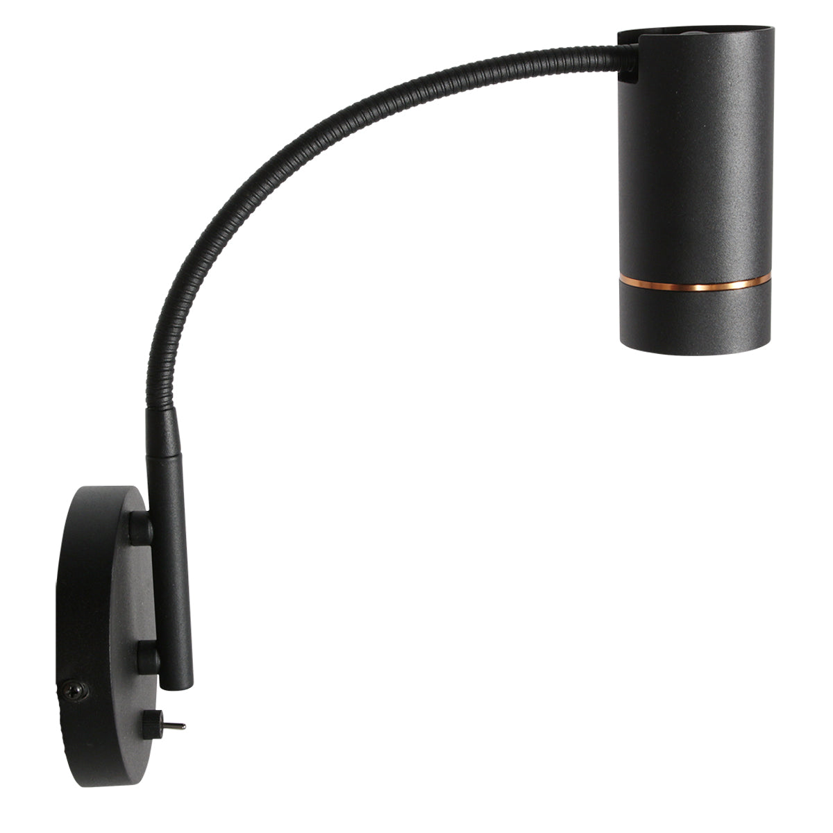 zwarte-flexibele-wandlamp-spot-ontwerp-steinhauer-downlume-main-image
