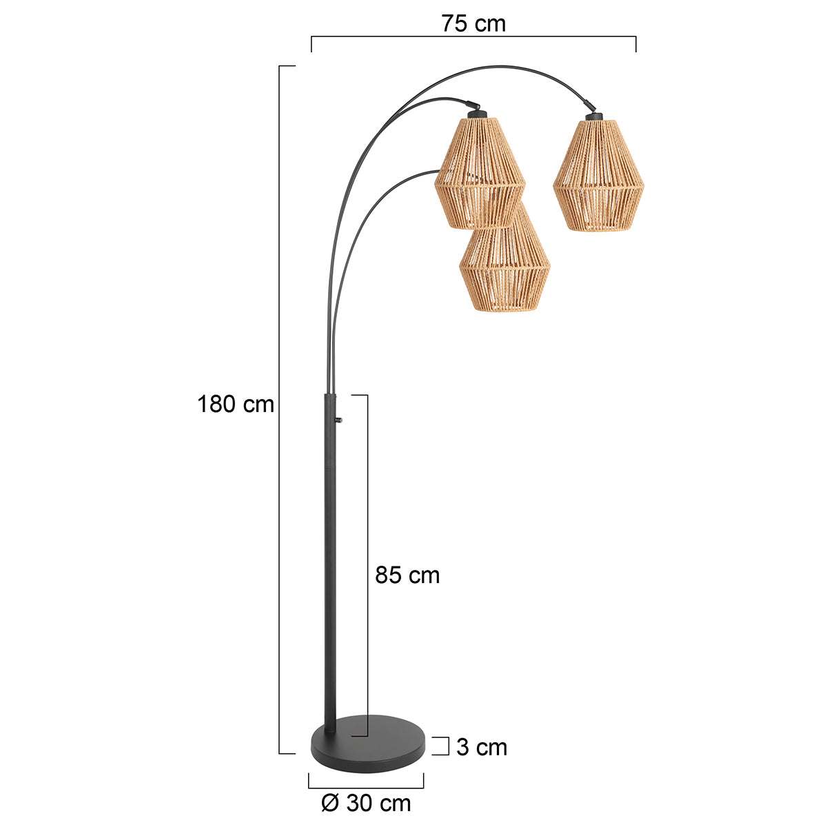 zwarte-booglamp-met-hoge-touwkap-steinhauer-sparkled-light-variant-image7