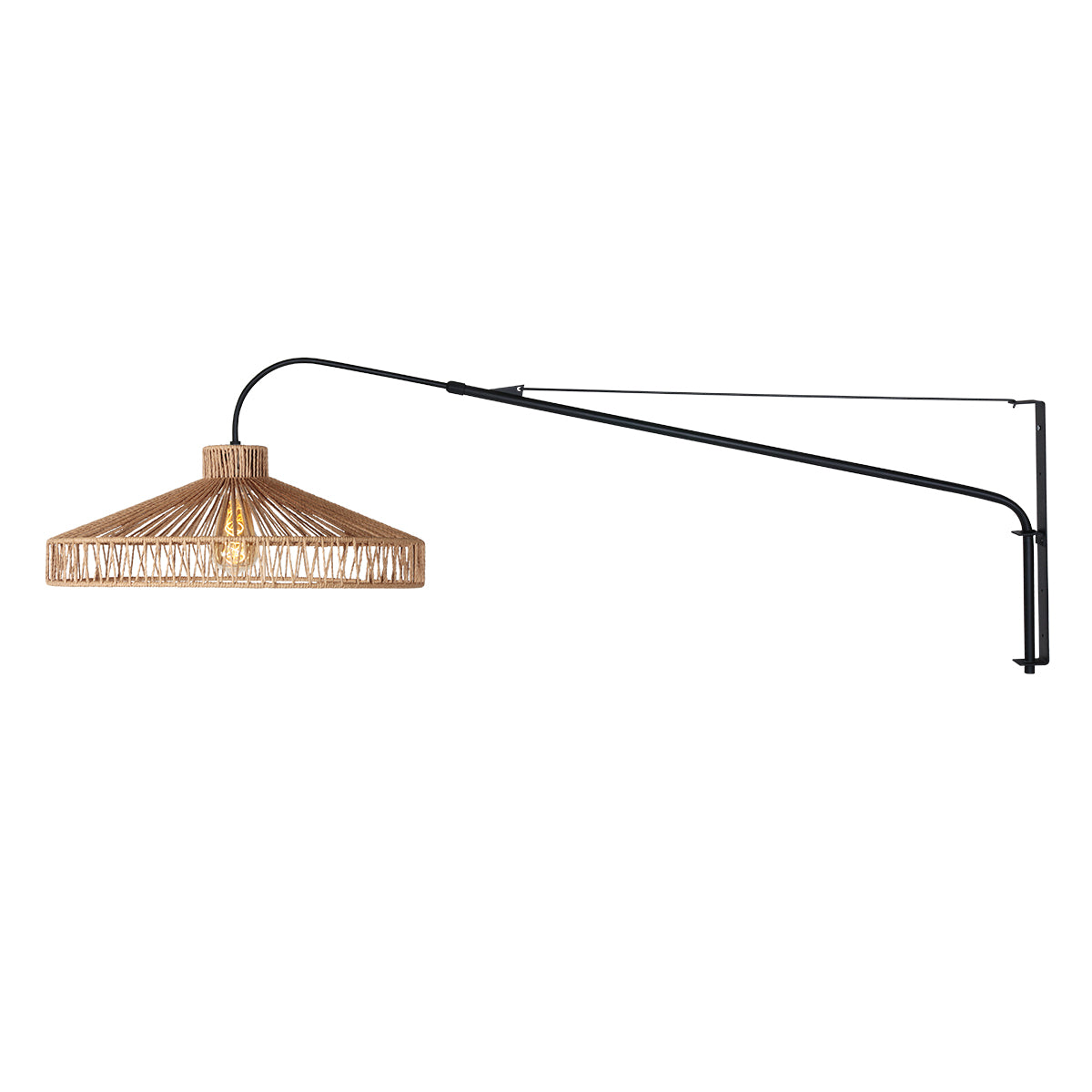 zwarte-wandlamp-met-open-gevlochten-touwkap-steinhauer-elegant-classy-variant-image1