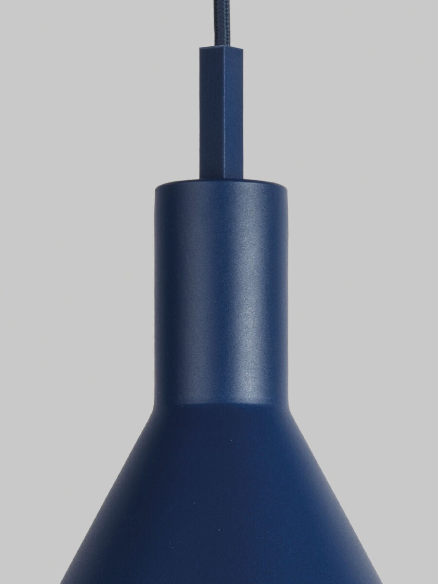 Lampadario in metallo blu scuro raffinato It's About RoMi Stavanger – immagine 1
