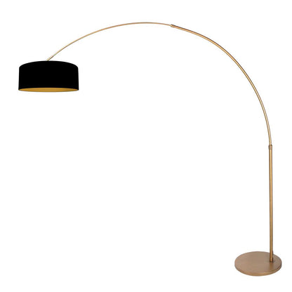 bronze-booglamp-klassiek-met-zwarte-kap-steinhauer-sparkled-light-variant-image1