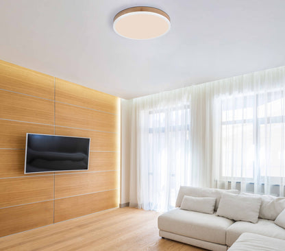 Candeeiro de teto LED branco Obolg Doro Ø45 cm – imagem 2