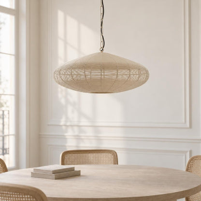 Light & Living Bahoto – beige itämainen riippuvalaisin – tunnelmakuva