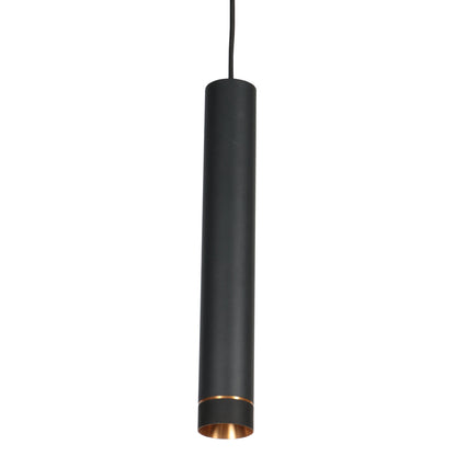 Черна висяща лампа Steinhauer DownLume с 5 GU10 – изображение 4