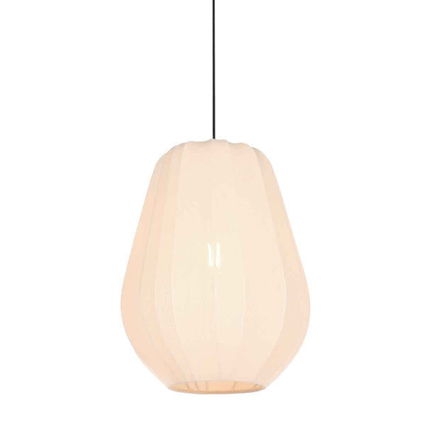 Kreemikas Japandi ripplamp Anne Lighting Sable