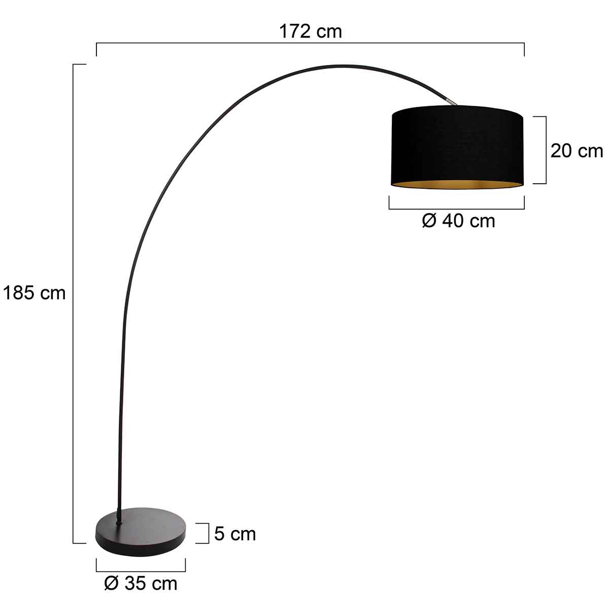 zwarte-boogvloerlamp-met-linnen-kap-en-goudkleurige-binnenzijde-mexlite-solva-variant-image7