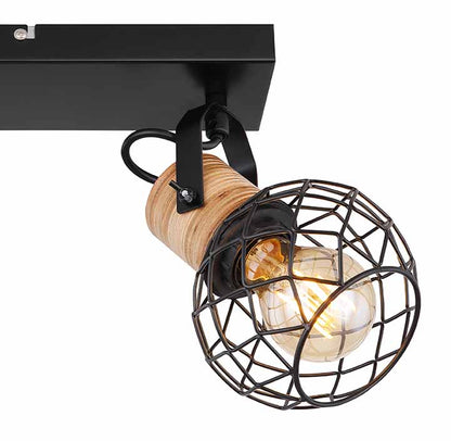 2-lichts-spot-rasterkap-zwart-bruin-globo-lacky-variant-image3