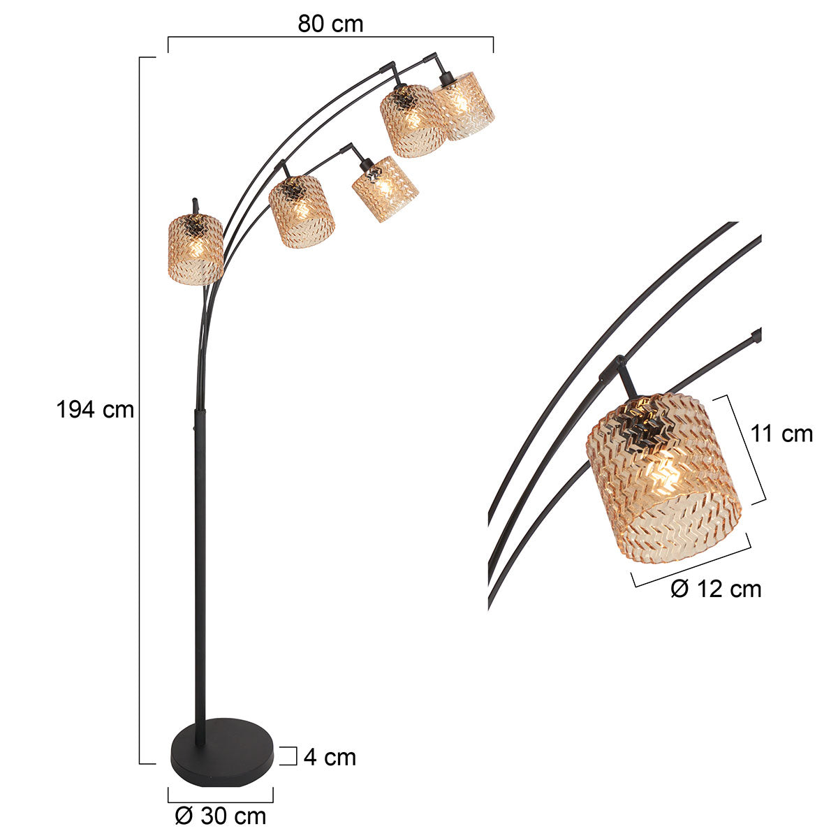 zwarte-boogvloerlamp-met-vijf-amberkleurige-ribbelglazen-mexlite-ocre-variant-image7