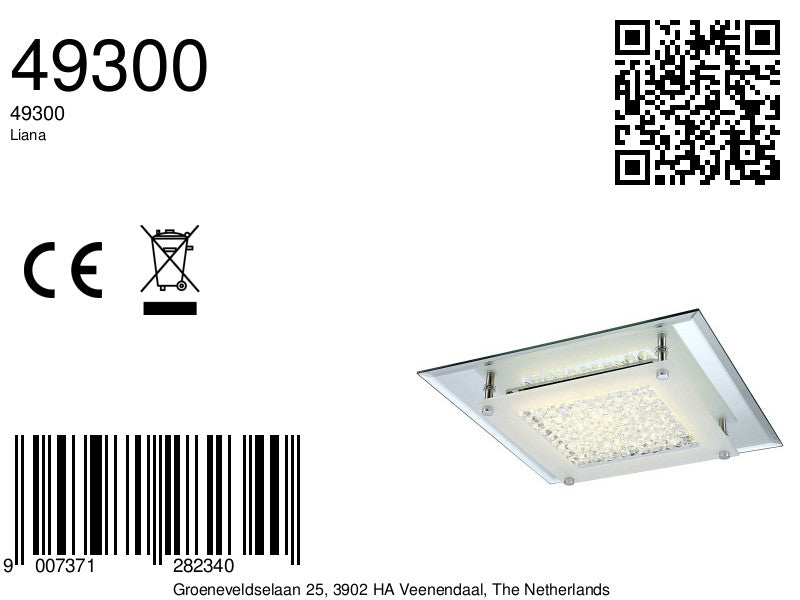 vierkante-plafondlamp-chroom-kristalplaat-globo-liana-variant-image8a