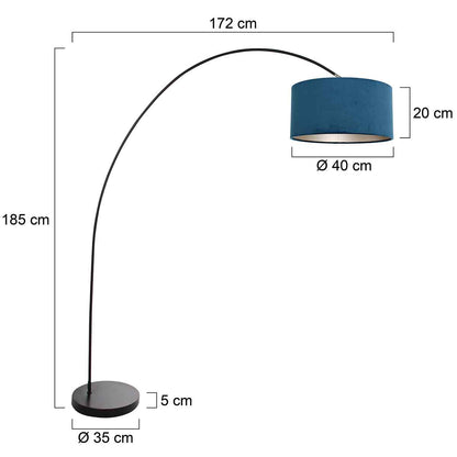 moderne-zwarte-booglamp-met-blauwe-lampenkap-mexlite-solva-variant-image7