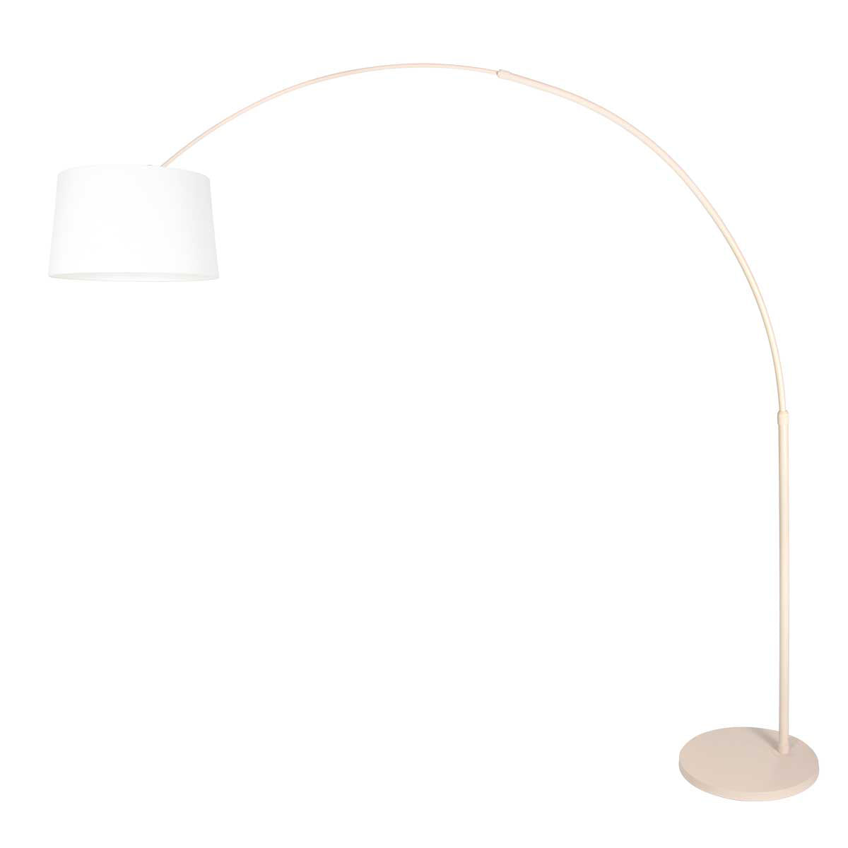 trendy-cremekleurige-booglamp-witte-kap-steinhauer-sparkled-light-variant-image1