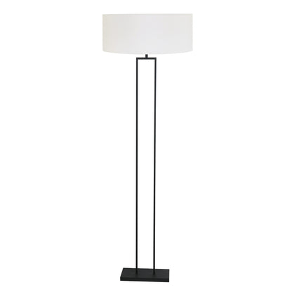 moderne-vloerlamp-zwart-met-witte-lampenkap-steinhauer-stang-variant-image1