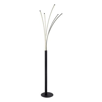 smart-5-lichts-vloerlamp-zwart-zilver-globo-bizzy-main-image