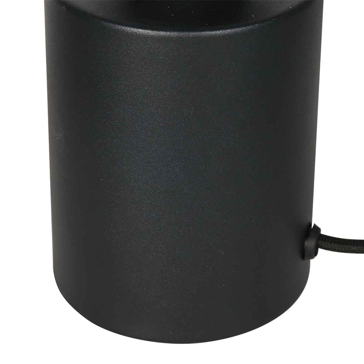 Lampada da tavolo Bloeba in vetro ambrato scanalato – immagine 5