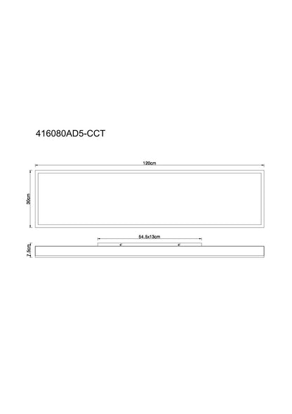 Lampada da soffitto LED in alluminio extra grande color argento – immagine 10