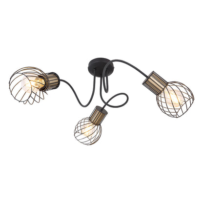 zwart-gouden-plafondlamp-3-lichts-rasterkap-globo-argusto-main-image